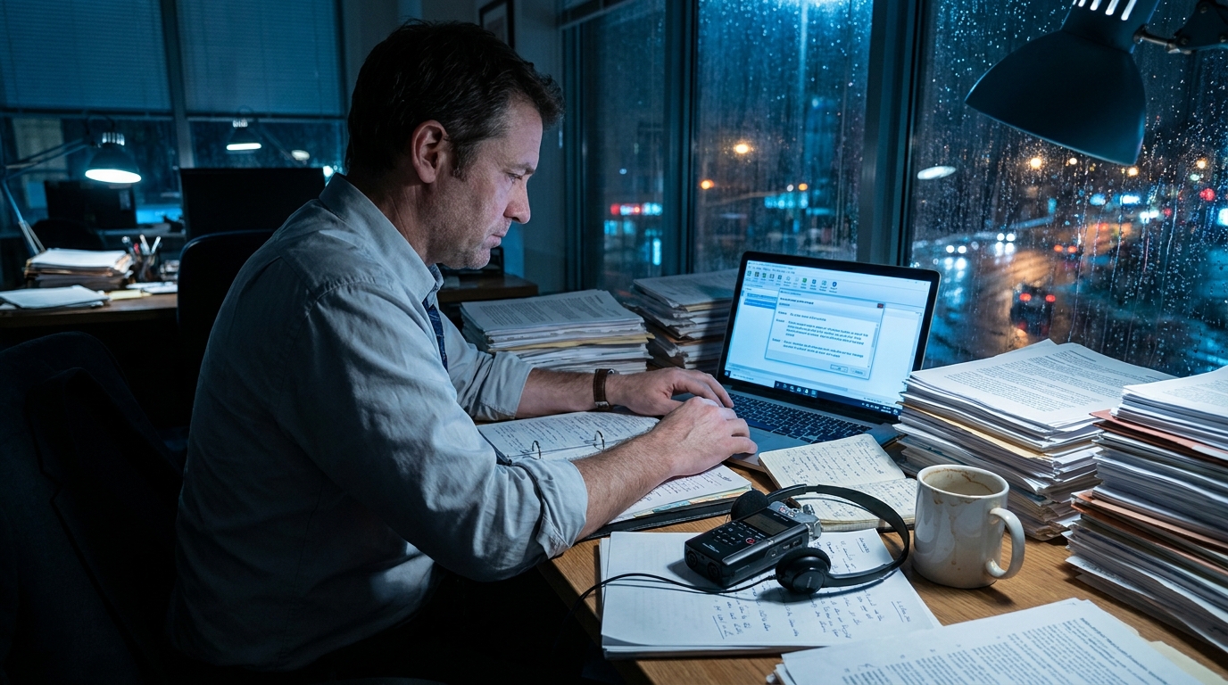 Accuracy Under Scrutiny: How Transcription Protects Journalists and Their Sources